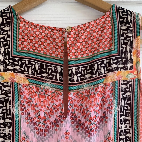 NWT Anthropologie Bhanuni Alessandra Maxi Dress size 0 Sleeveless Floral Lined - Picture 8 of 15